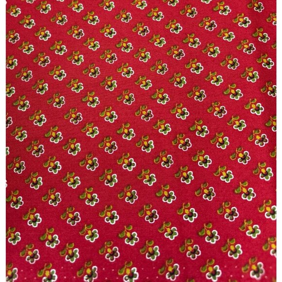 Windham Fabrics Baltimore Album Mary Koval Red Fabric 1/2 yard 44" Cotton Quilt - Picture 2 of 13